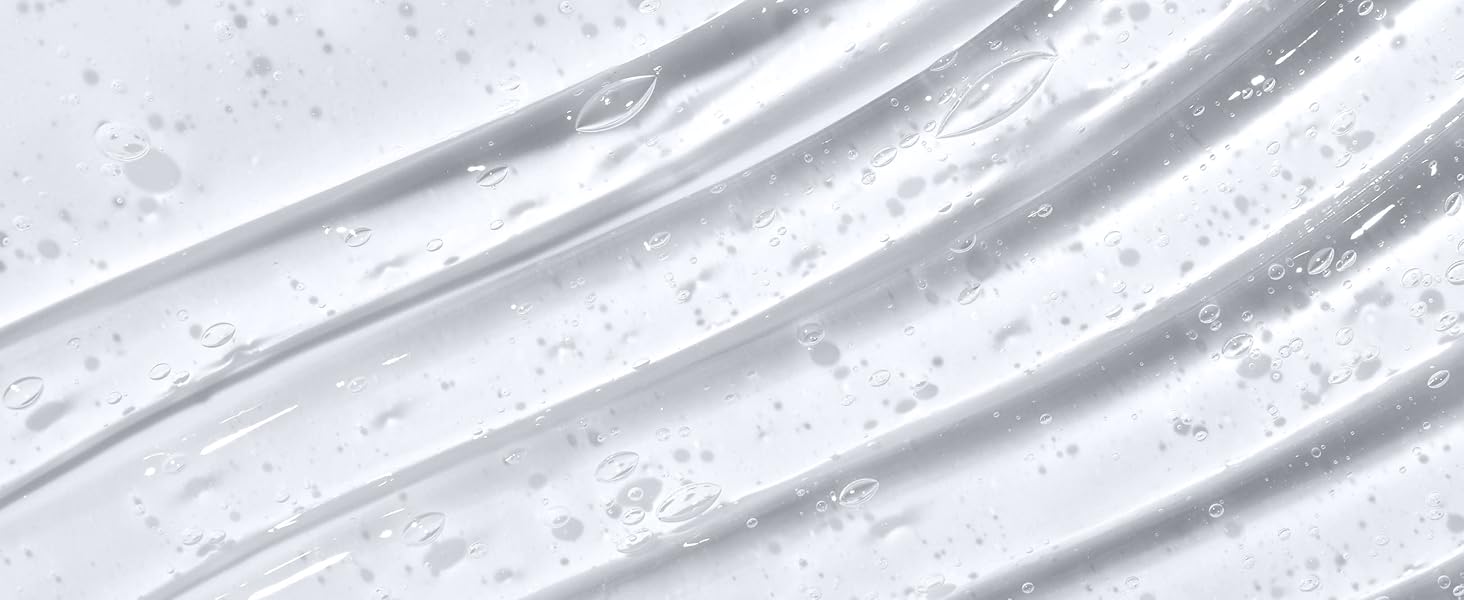 Close-up of Clear product smear