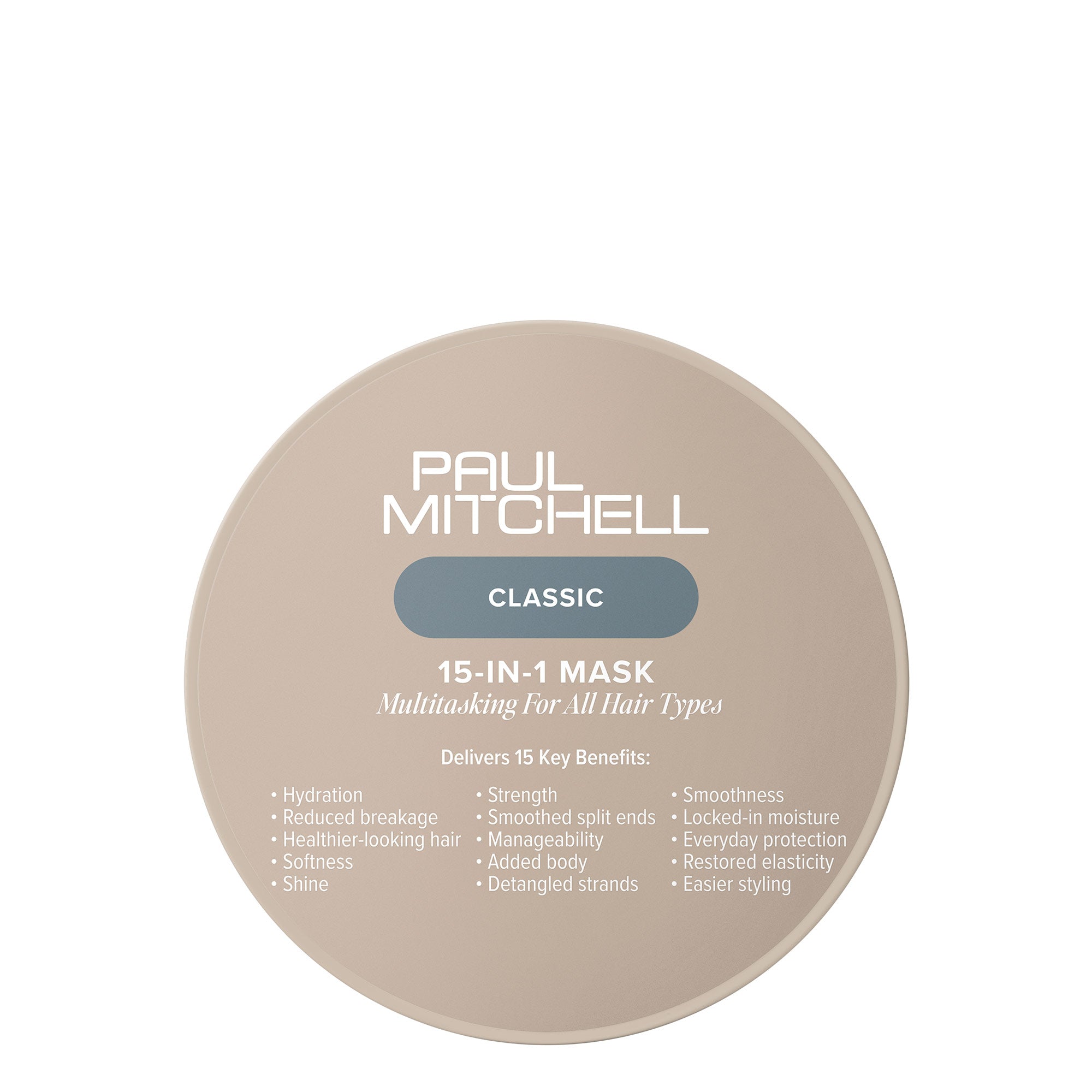 Paul Mitchell 15-In-1 Mask multitasking deep conditioning hair mask instantly transforms hair with 15 key benefits.