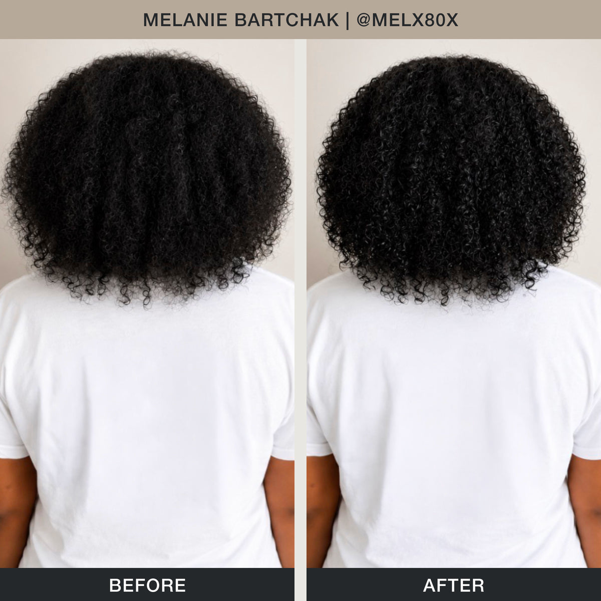 Melani Bartchak before and after image