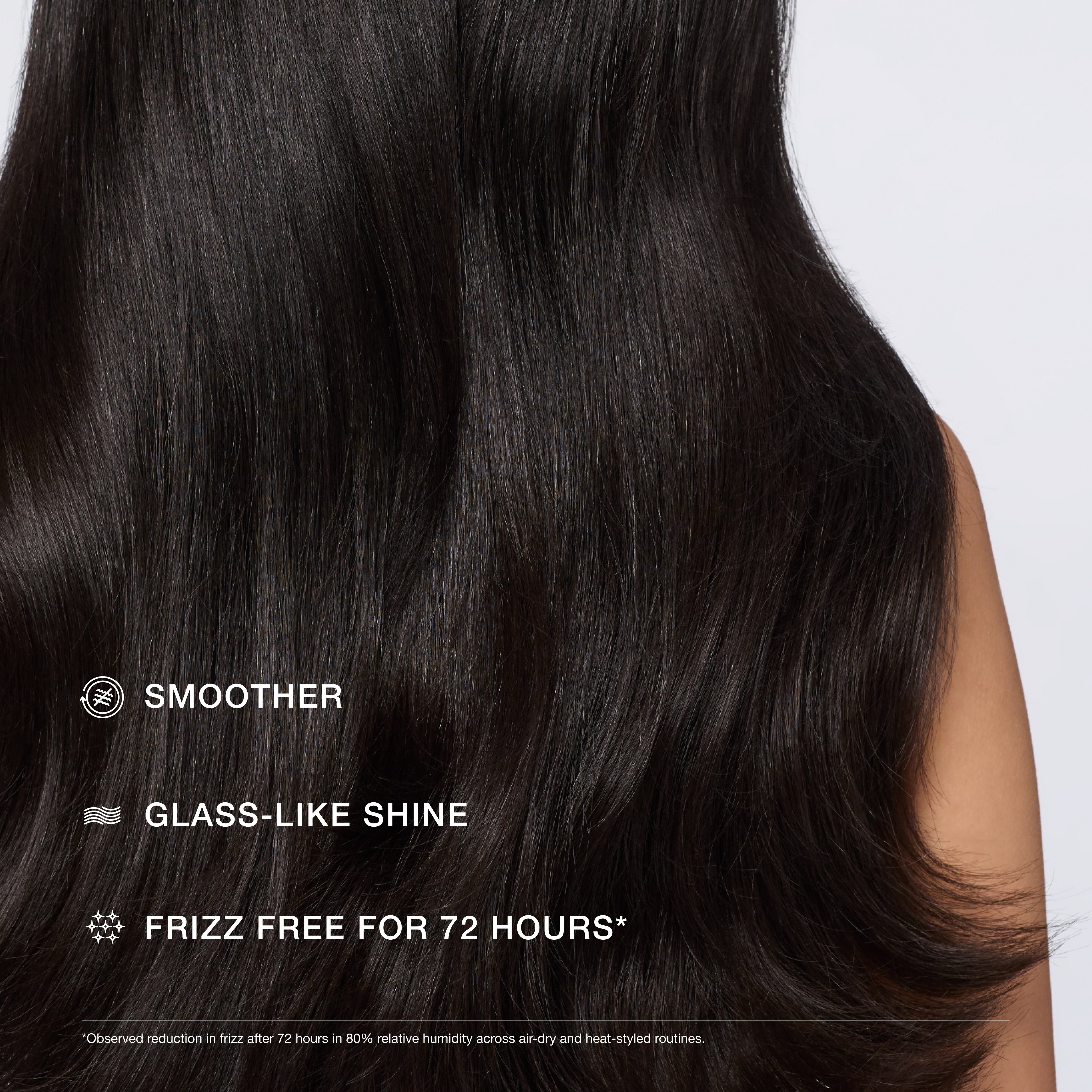 Paul Mitchell 3-Day No Frizz Spray provides smoother hair with glass-like shine that stays frizz free for 72 hours.
