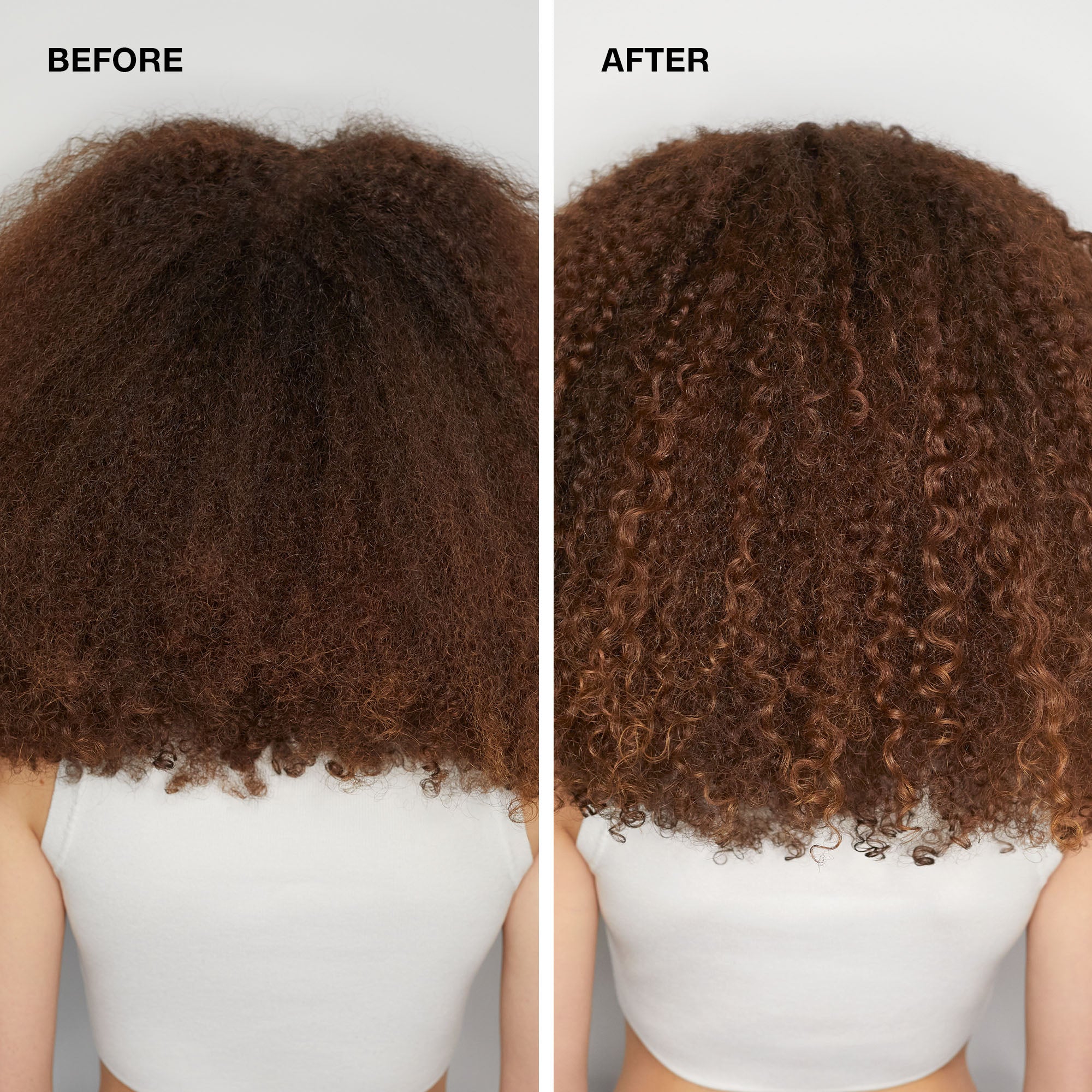 Curls and coils look and feel soft, healthy and full of body after using Paul Mitchell Hydrating Foam.