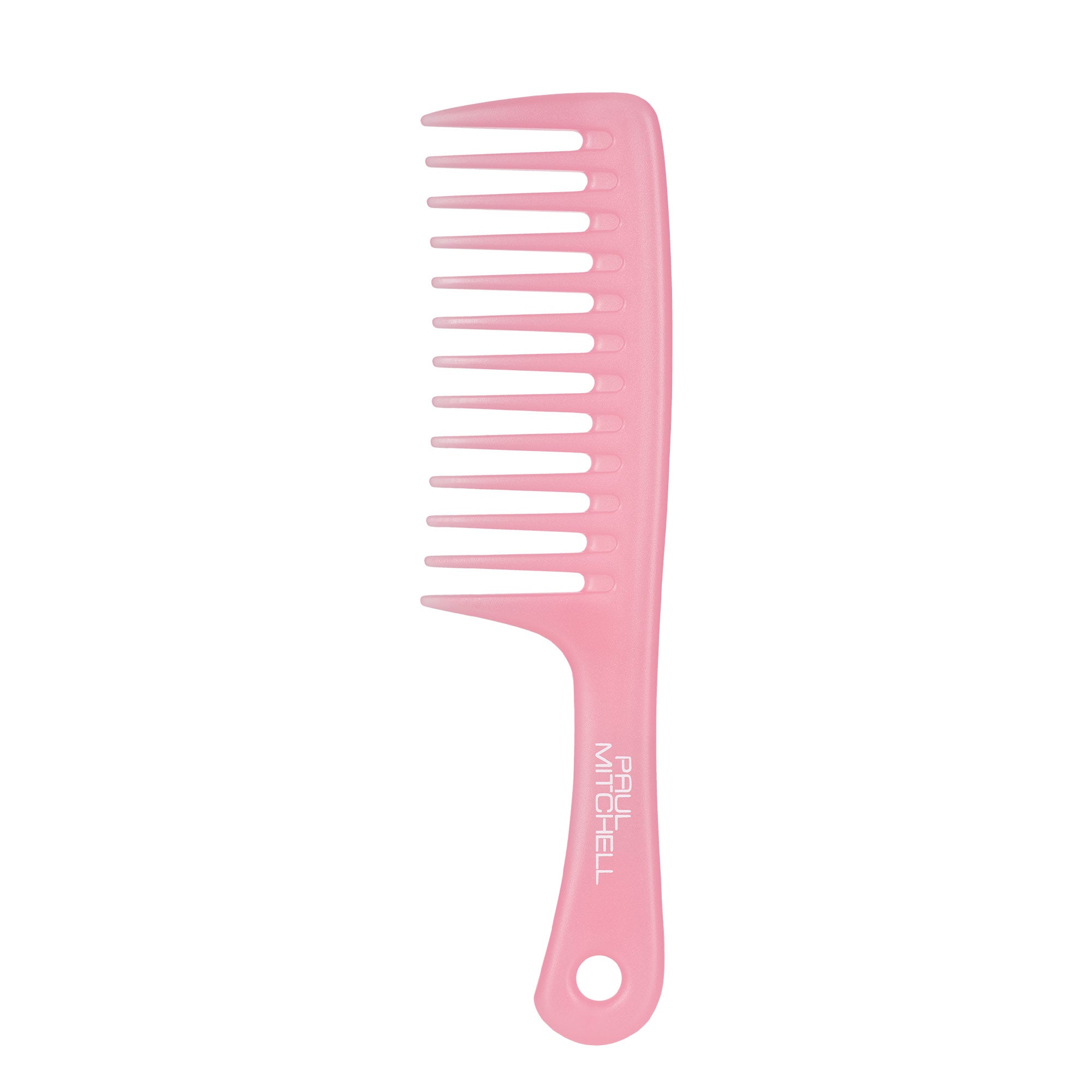 Paul Mitchell Detangling Comb in a new semi-transparent guava-pink shade that’s perfect for summer!