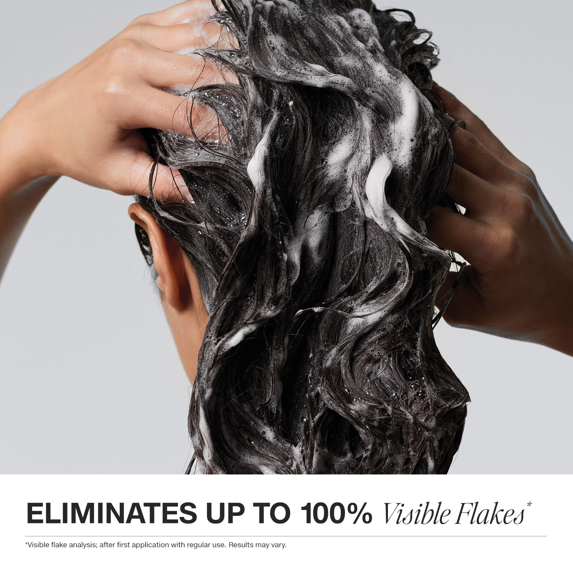 Paul Mitchell Dandruff Shampoo provides up to 100% visible dandruff protection. *Visible flake analysis; after first application with regular use. Results may vary.