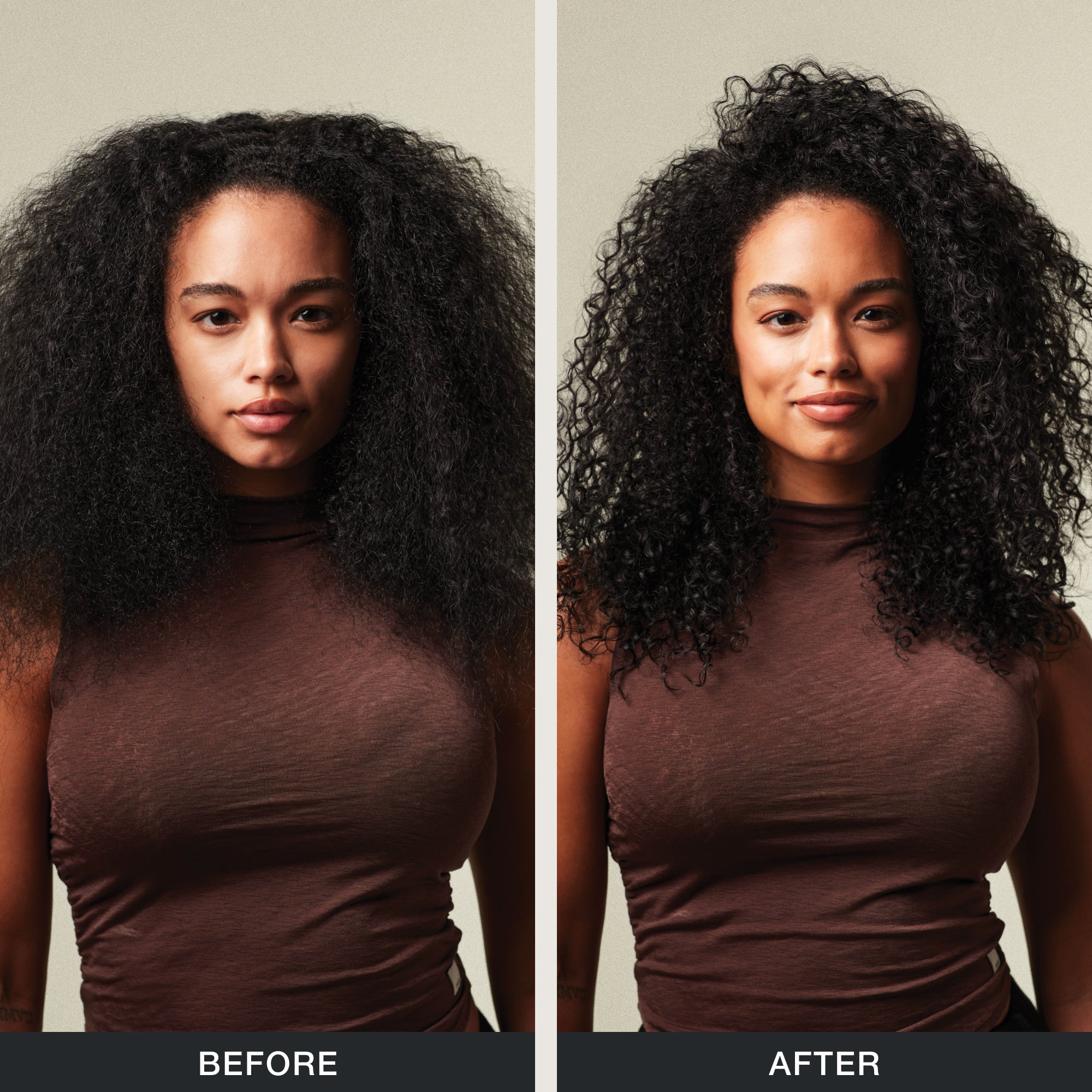 Gloss Drops before and after