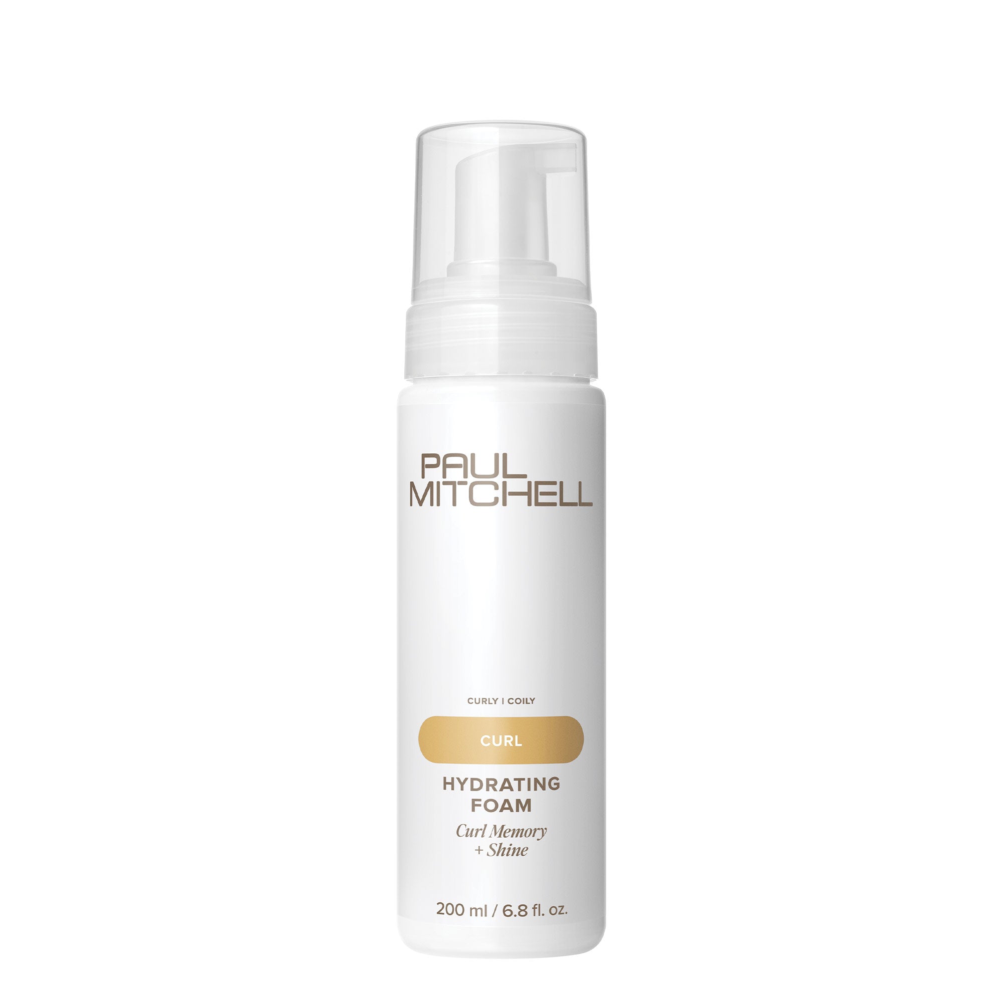 Paul Mitchell Hydrating Foam is a replenishing hair styling mousse that provides curl memory and shine.