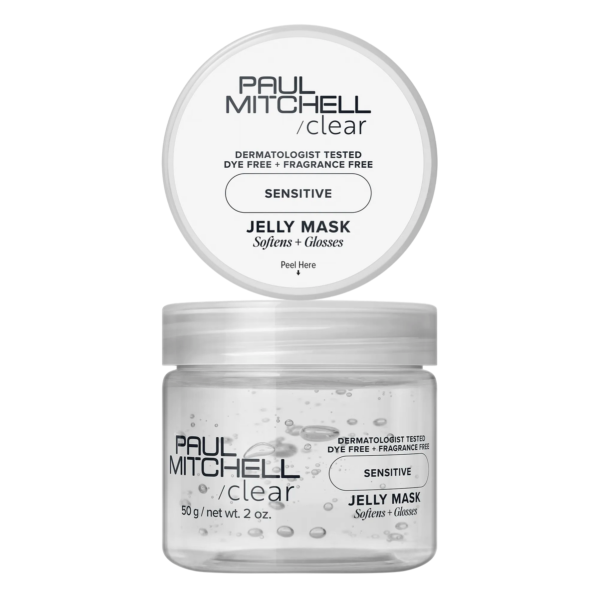 Clear Jelly Mask, 2 oz.