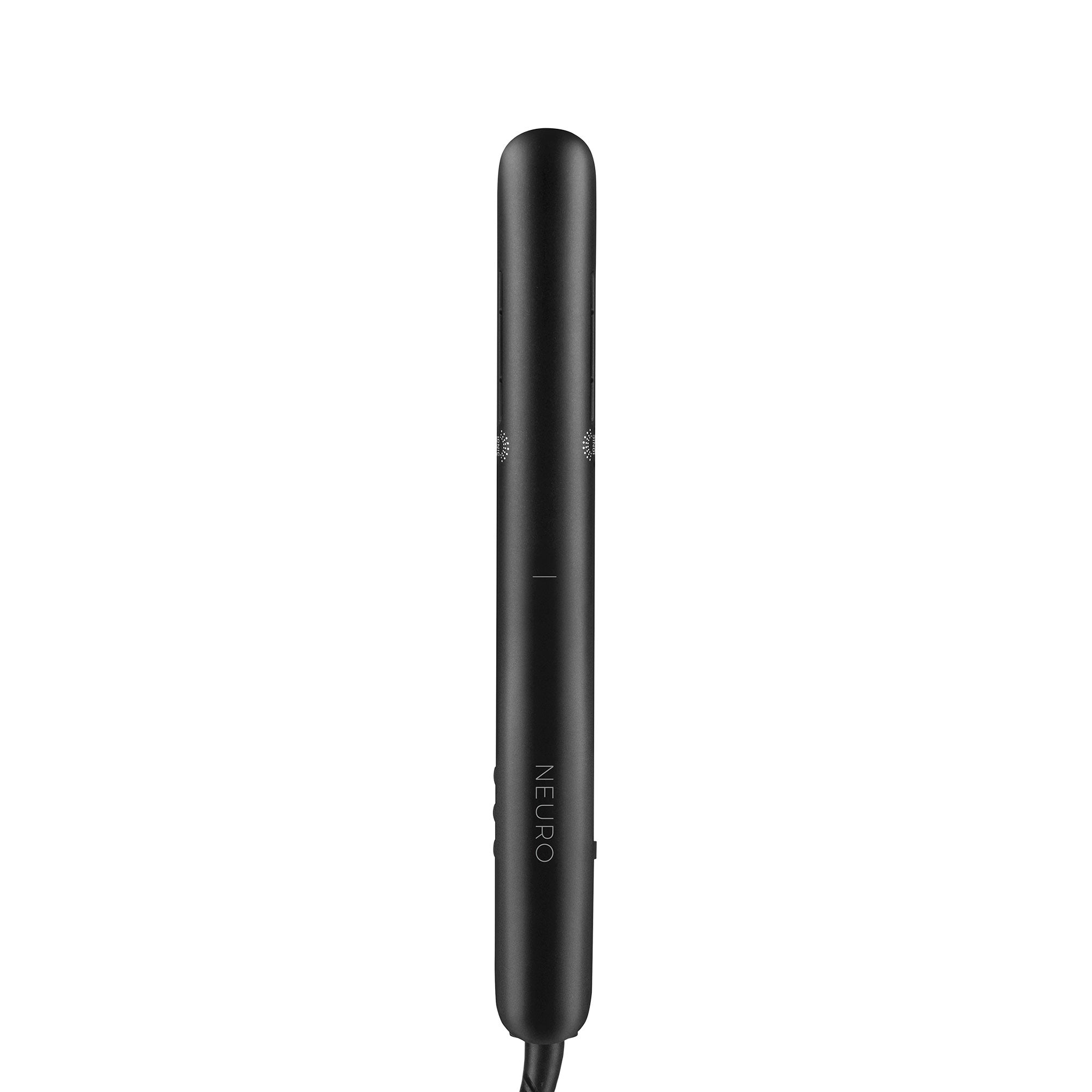 The Neuro Style+ 1" flat iron features a slim, versatile shape for sleek looks, curls and waves.