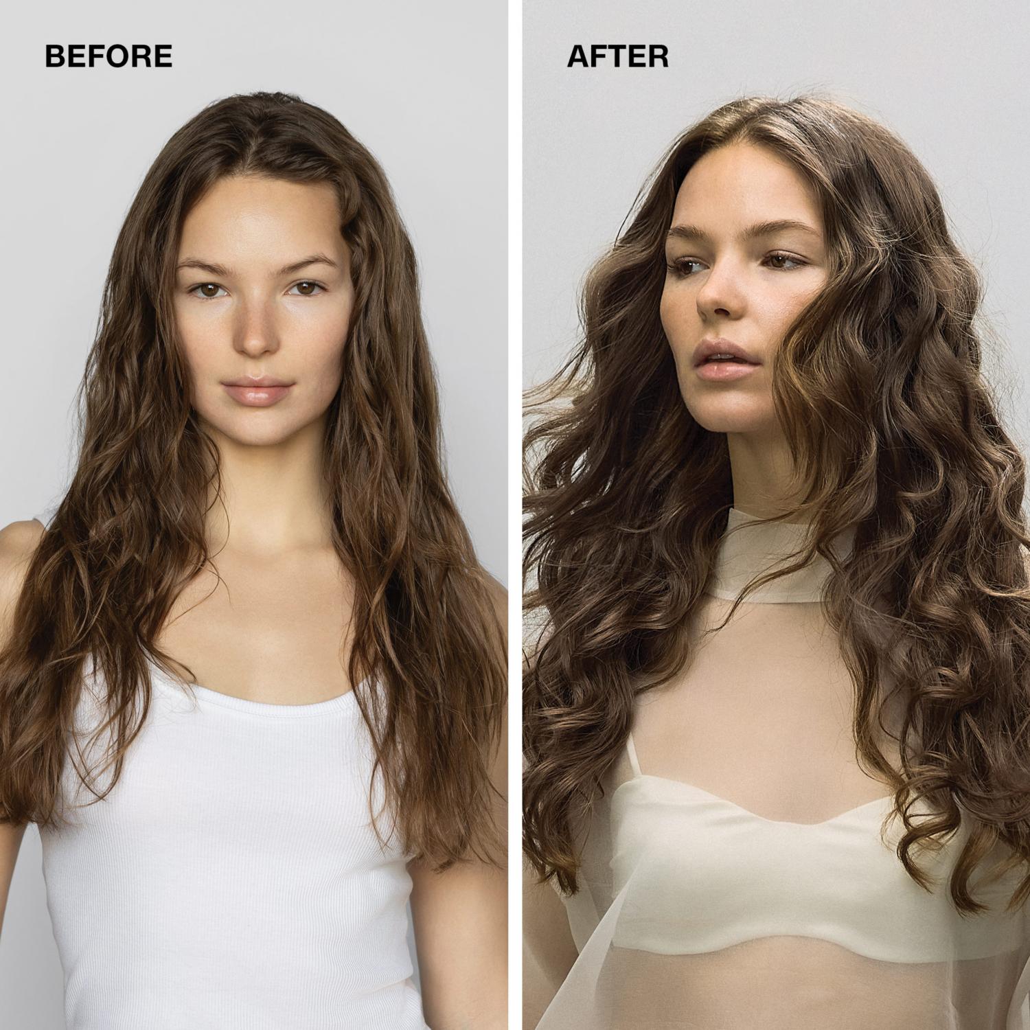 Shiny, <em>Frizz-Free </em>Results
