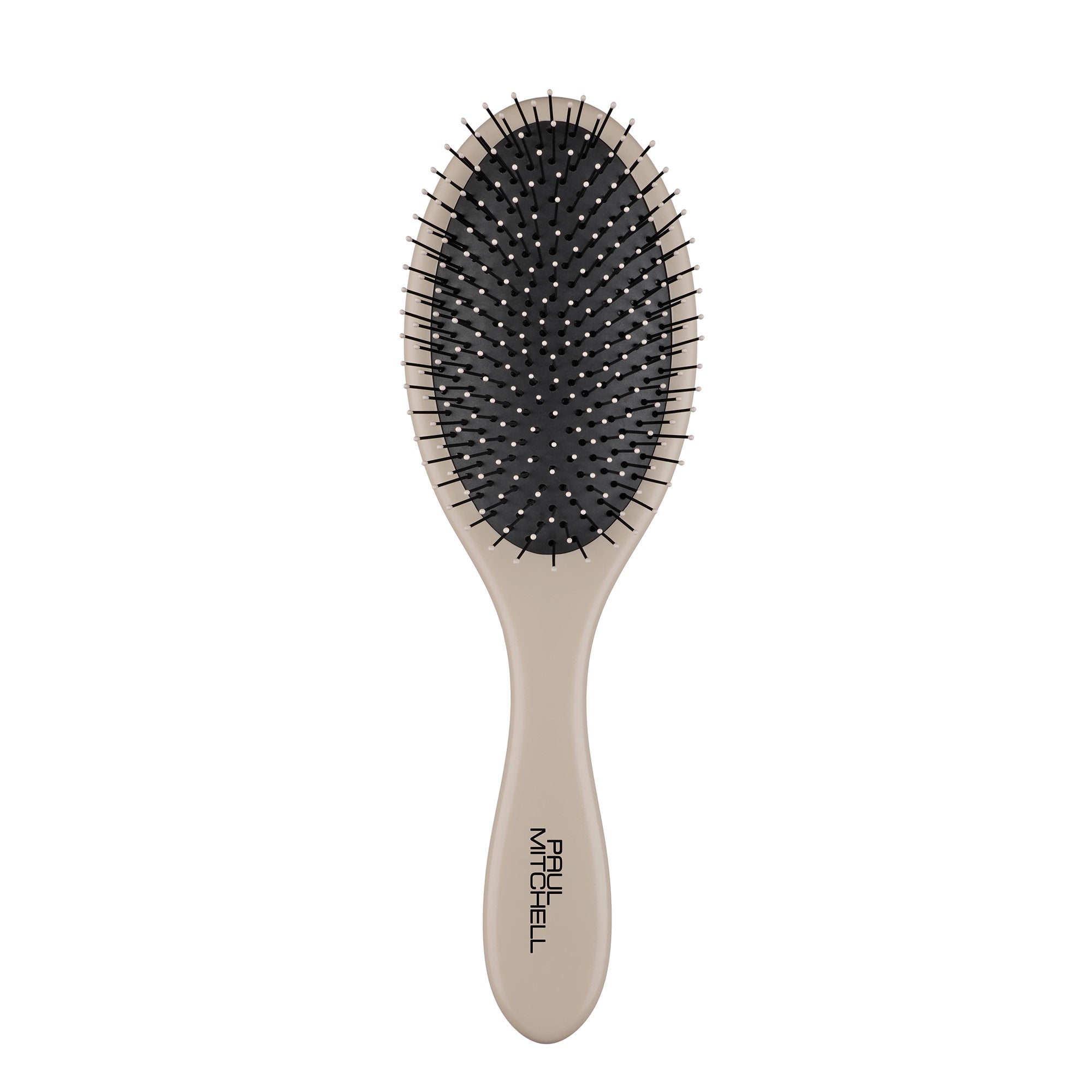 The Detangling Brush easily detangles wet or dry hair.