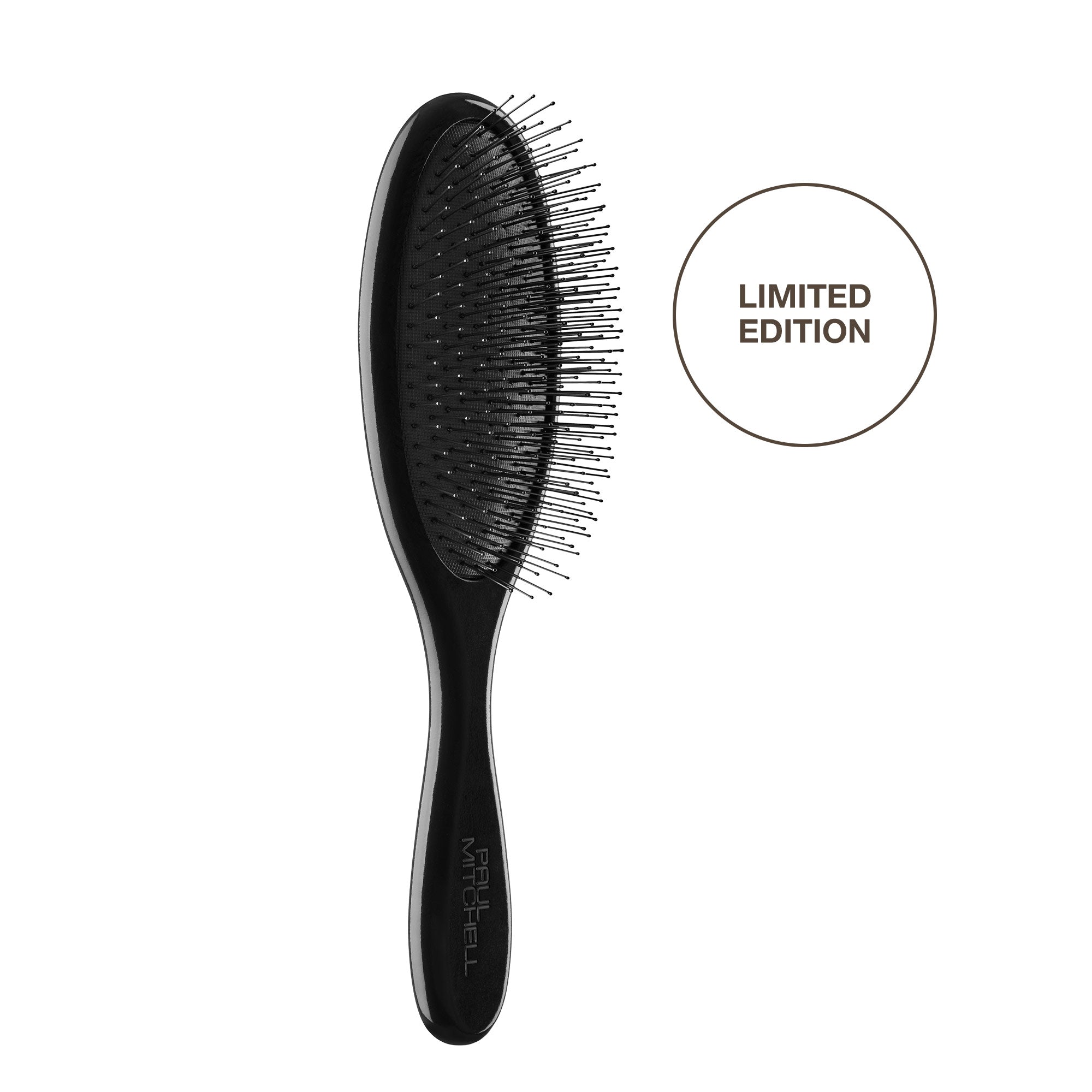 The Detangling Brush easily detangles wet or dry hair.