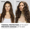 Silky-smooth, shiny results after using Neuro Prime thanks to thermal protection up to 450°F and up to 86% damage prevention.