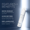 Neuro Protect HeatCTRL Iron Hairspray: heat protection up to 450°F forms a protective barrier with a sweet, luxurious scent.