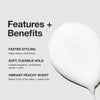 Paul Mitchell Quick Slip Styling Cream: helps reduce drying time for wavy and curly hair with vibrant, peachy scent.