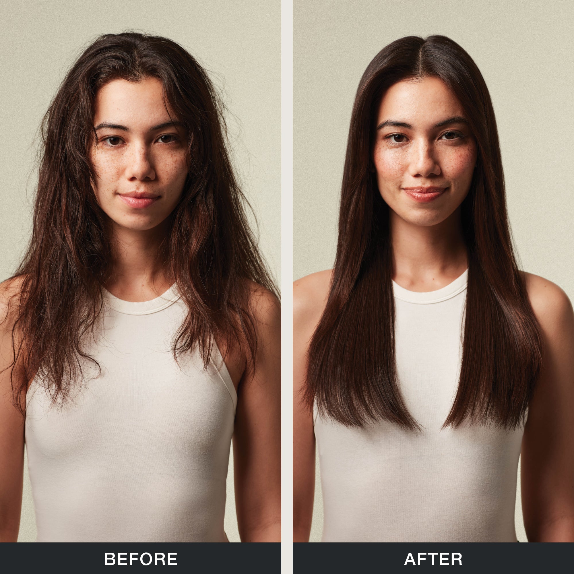 Super Smooth Shampoo & Conditioner before and after