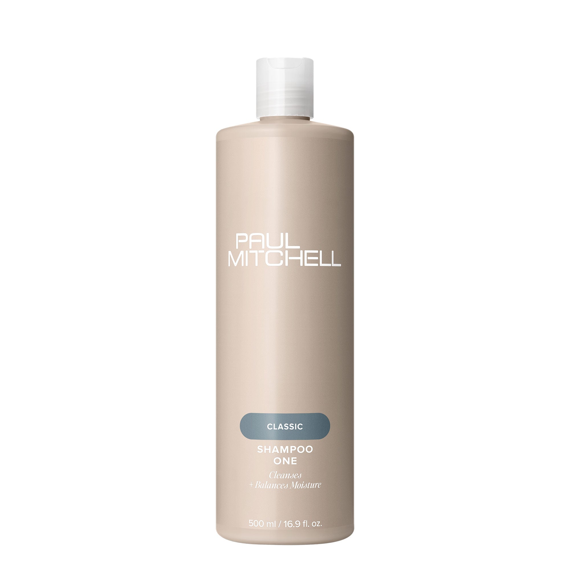Paul Mitchell shampoo bottle on a white background