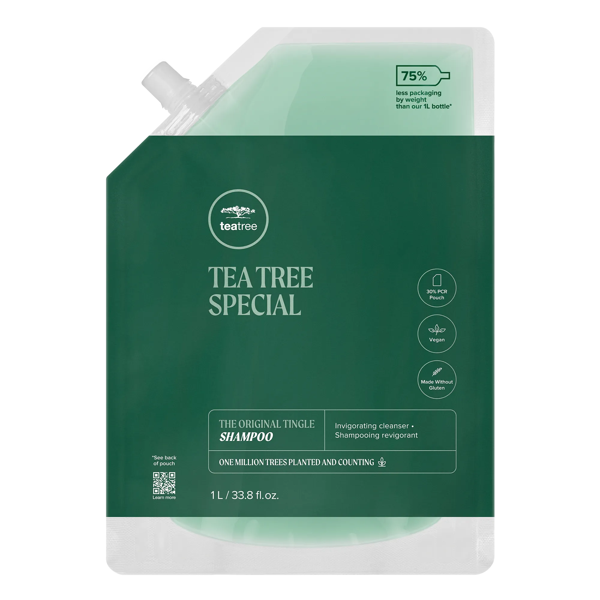 【1週間限定値下げ】Invel MGC3 Shampoo 250ml 4本セット Shampoo Refill Pouch | Tea Tree | JPMS