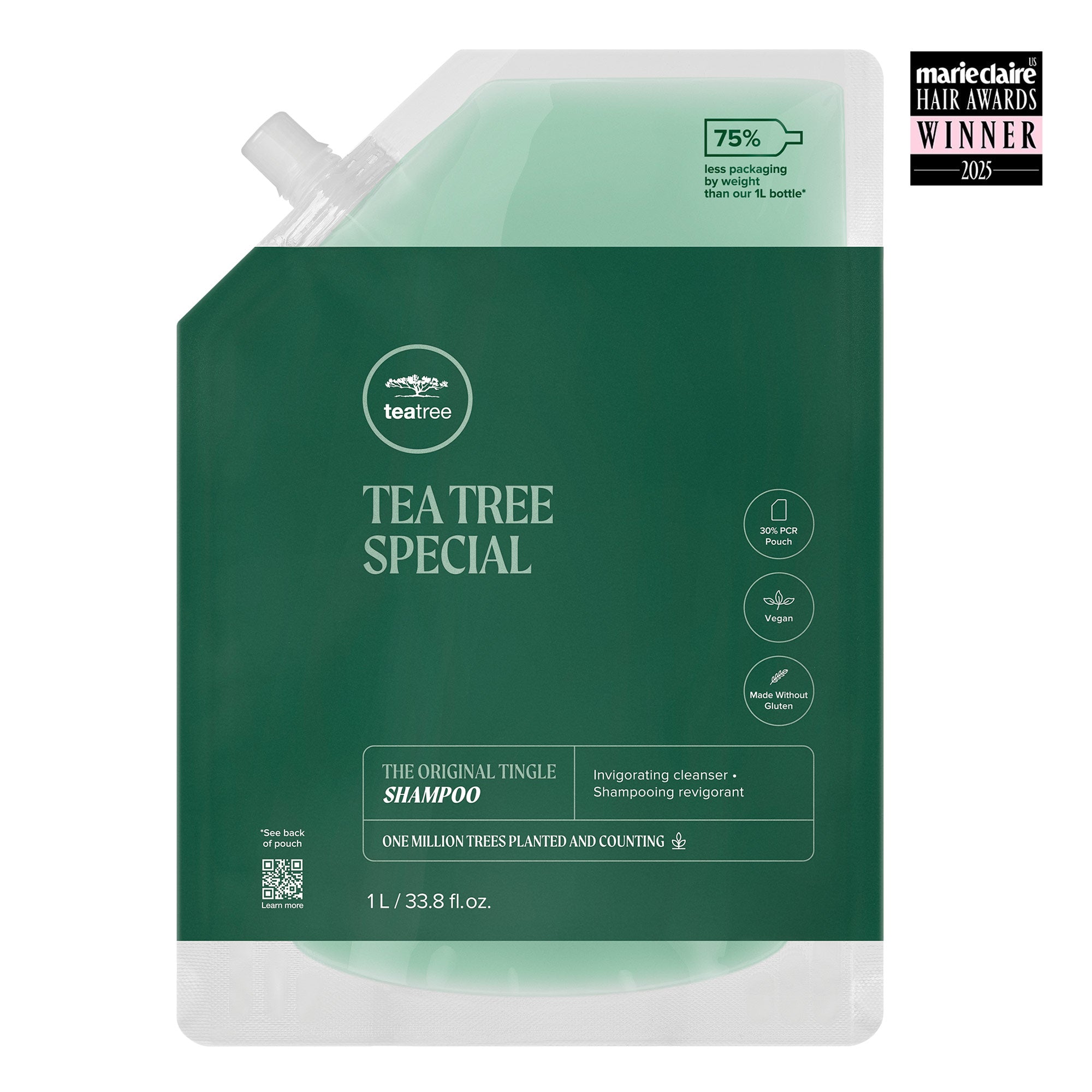 Shampoo Refill Pouch | Tea Tree | JPMS