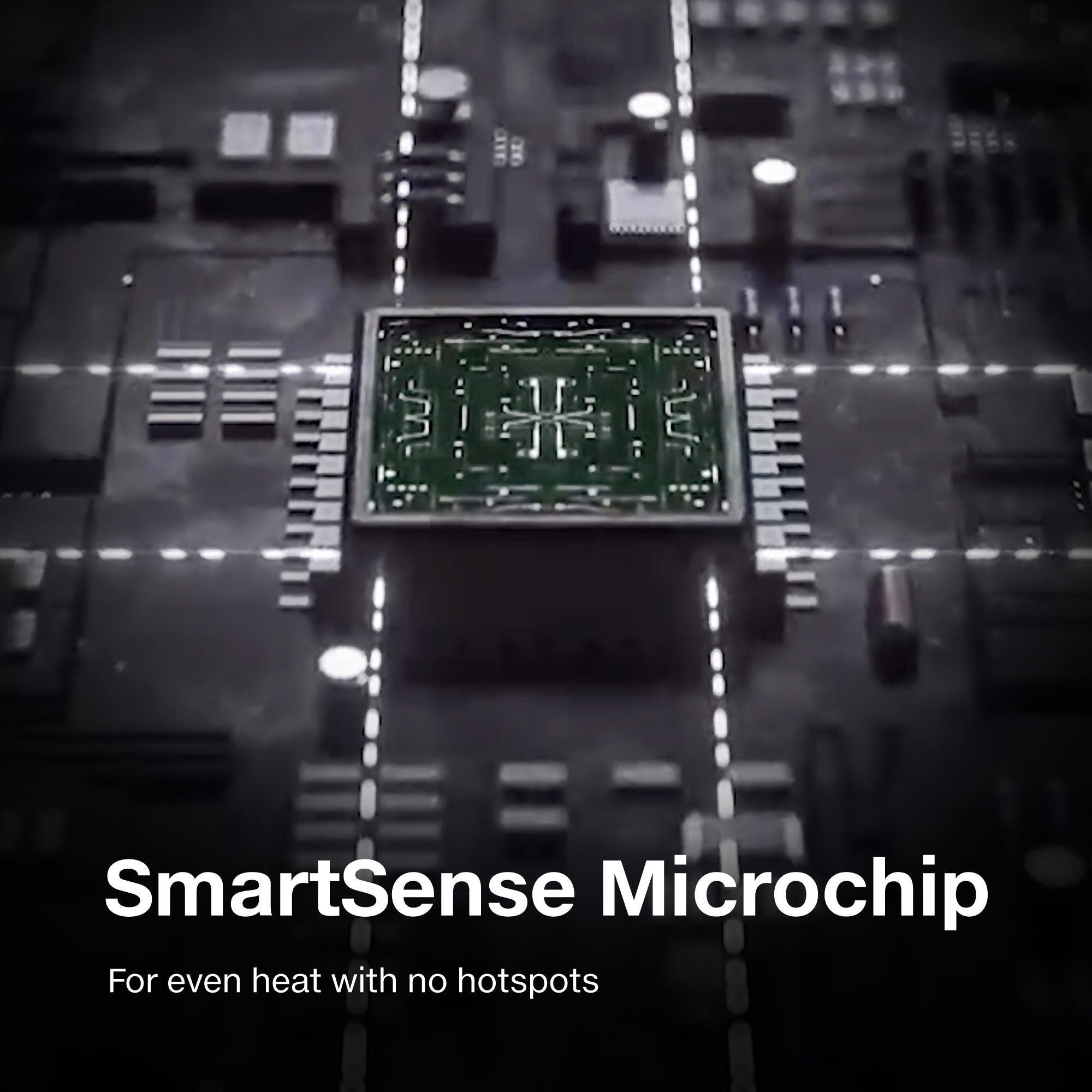 The Paul Mitchell Texture 3-in-1 Interchangeable Curling Iron & Hot Comb has a SmartSense microchip for even heat.