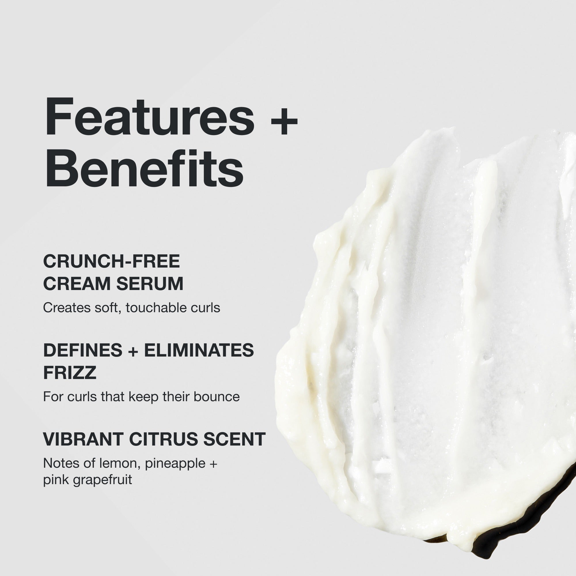 Paul Mitchell Twirl Around Cream Serum: creates soft, touchable curls that keep their bounce with a vibrant citrus scent.