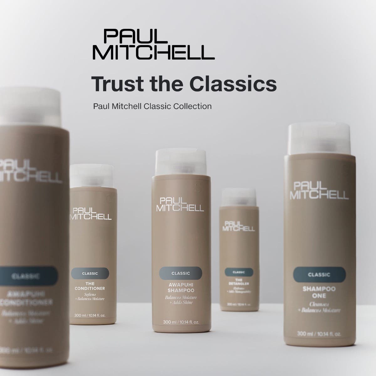 Before and after washing hair with Paul Mitchell Awapuhi Shampoo for more hydrated
