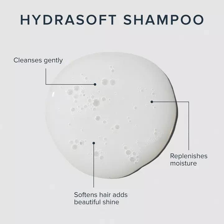 Awapuhi Wild Ginger HydraSoft Shampoo smear infographic