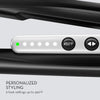 The Neuro Style+ 1" Ceramic Smoothing & Straightening Iron provides personalized styling with 6 heat settings up to 450°F.