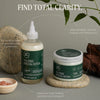 Tea Tree Special Detox infographic, image includes an artistic setting