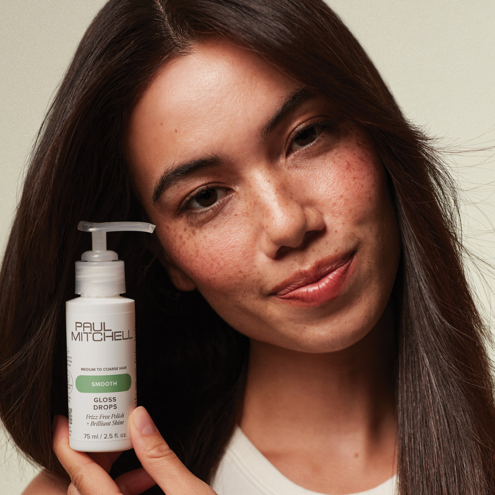 <strong>Frizz-Free Polish + </strong><em>Brilliant Shine</em>