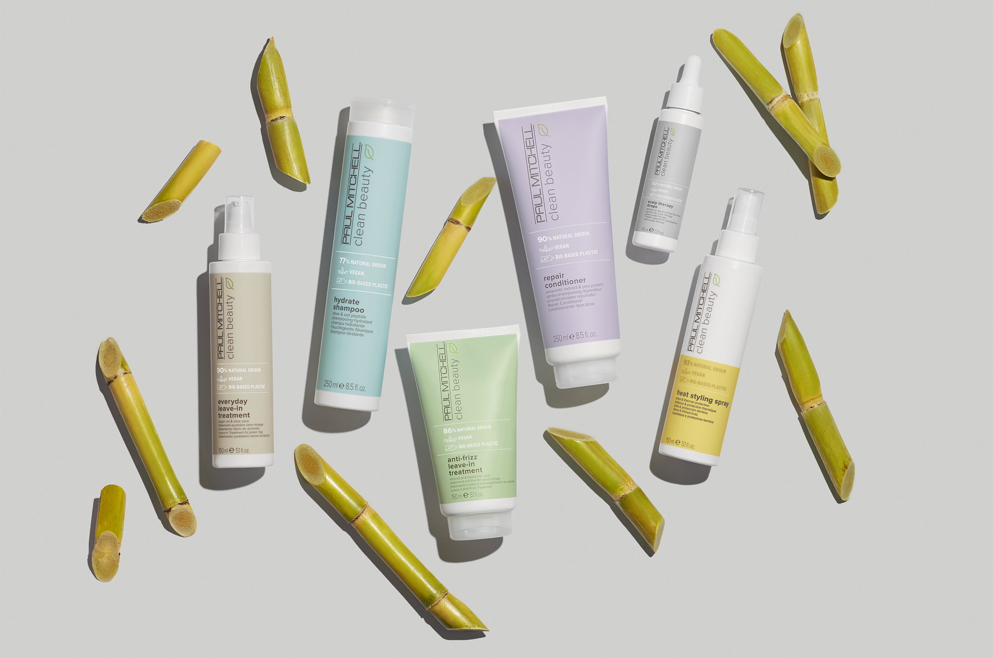 <em>Clean Beauty products prioritize alternatives to virgin, petroleum-based plastic.</em>