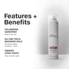 Paul Mitchell Extra-Body Firm Hairspray: volumizing hairspray with all-day, maximum hold and a vibrant, crisp apple scent.