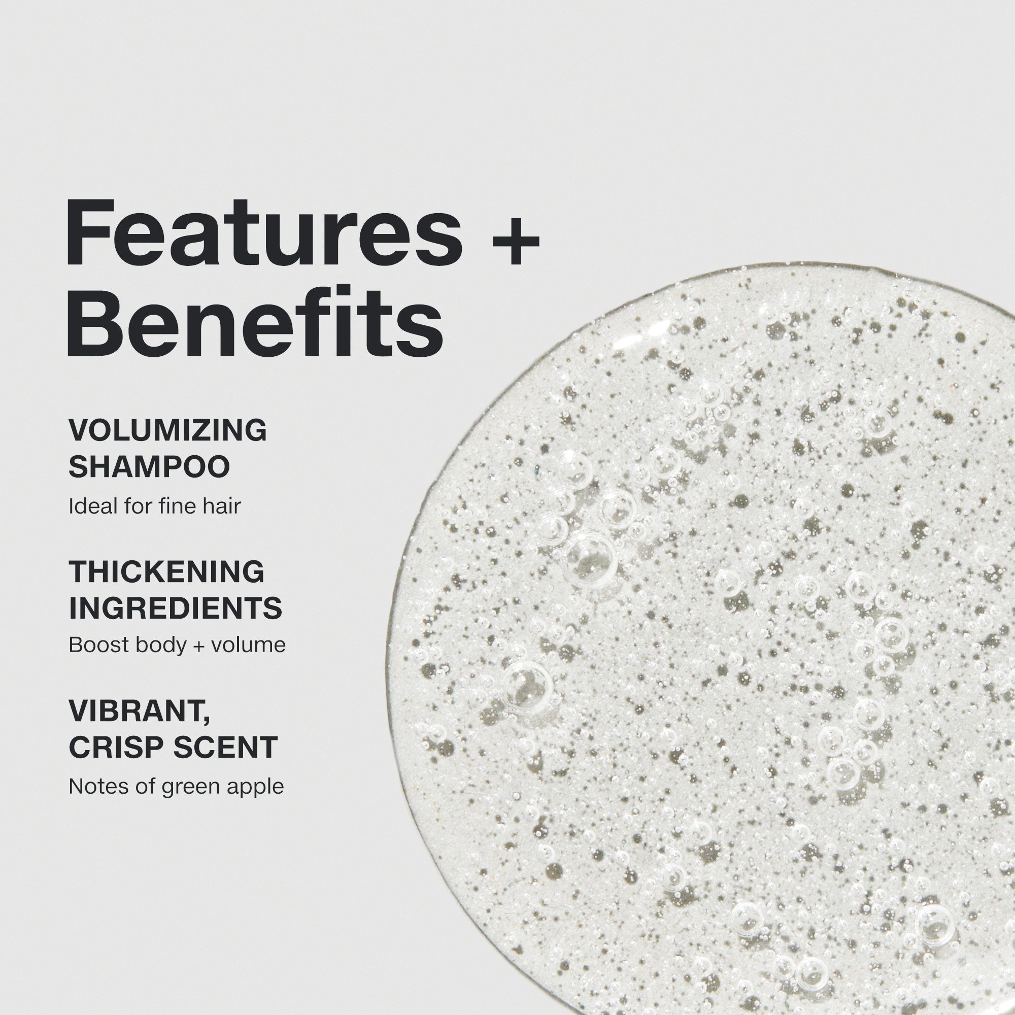 Paul Mitchell Extra-Body Shampoo: volumizing formula with thickening ingredients and a vibrant, crisp scent.