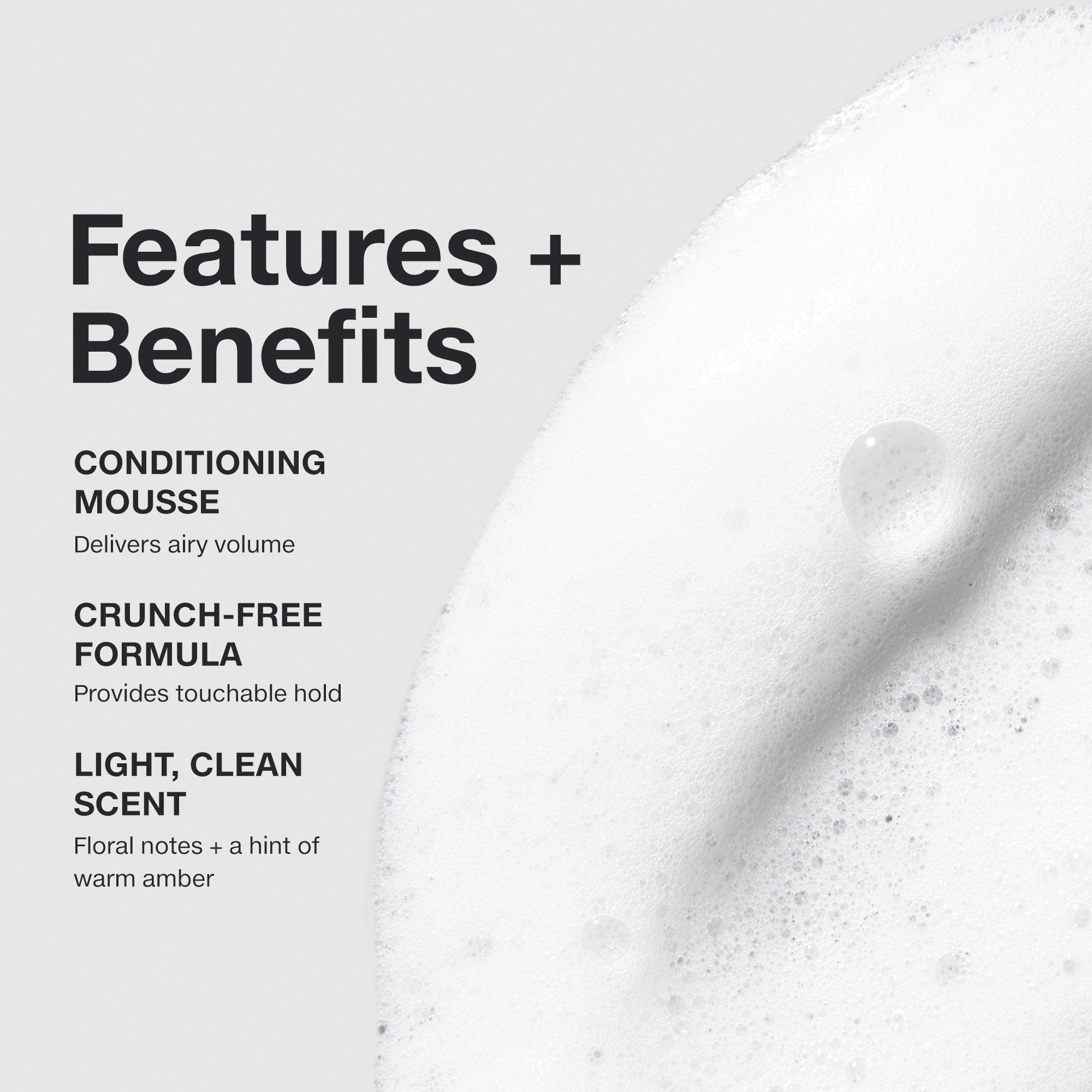 Paul Mitchell Extra-Body Whip: crunch-free mouse delivers airy volume with touchable hold and a light, clean scent.