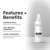 Paul Mitchell Freeze and Shine Hairspray: non-aerosol hairspray delivers maximum hold with a cucumber melon scent.