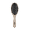 The Detangling Brush easily detangles wet or dry hair.
