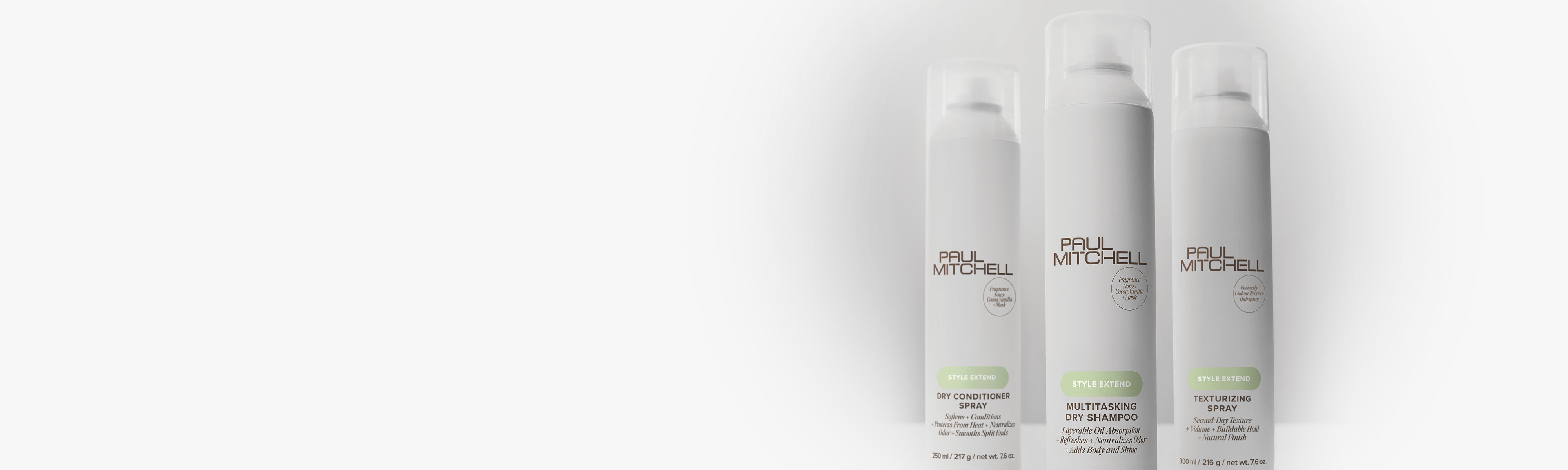 group image of the Paul Mitchell Style Extend collection