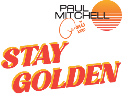 PMxParis Stay Golden logo lockup