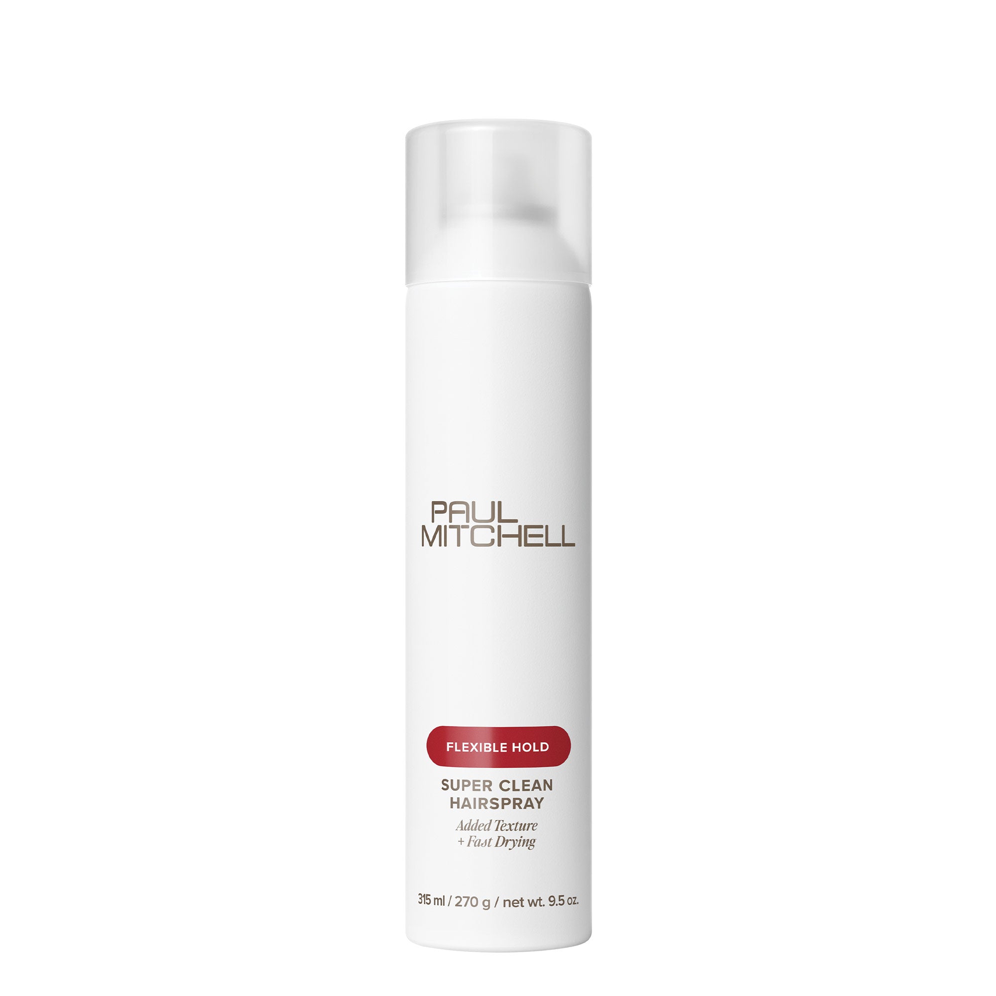 Paul Mitchell Super Clean Hairspray is a lightweight hairspray that adds fullness, texture and shine with flexible hold.