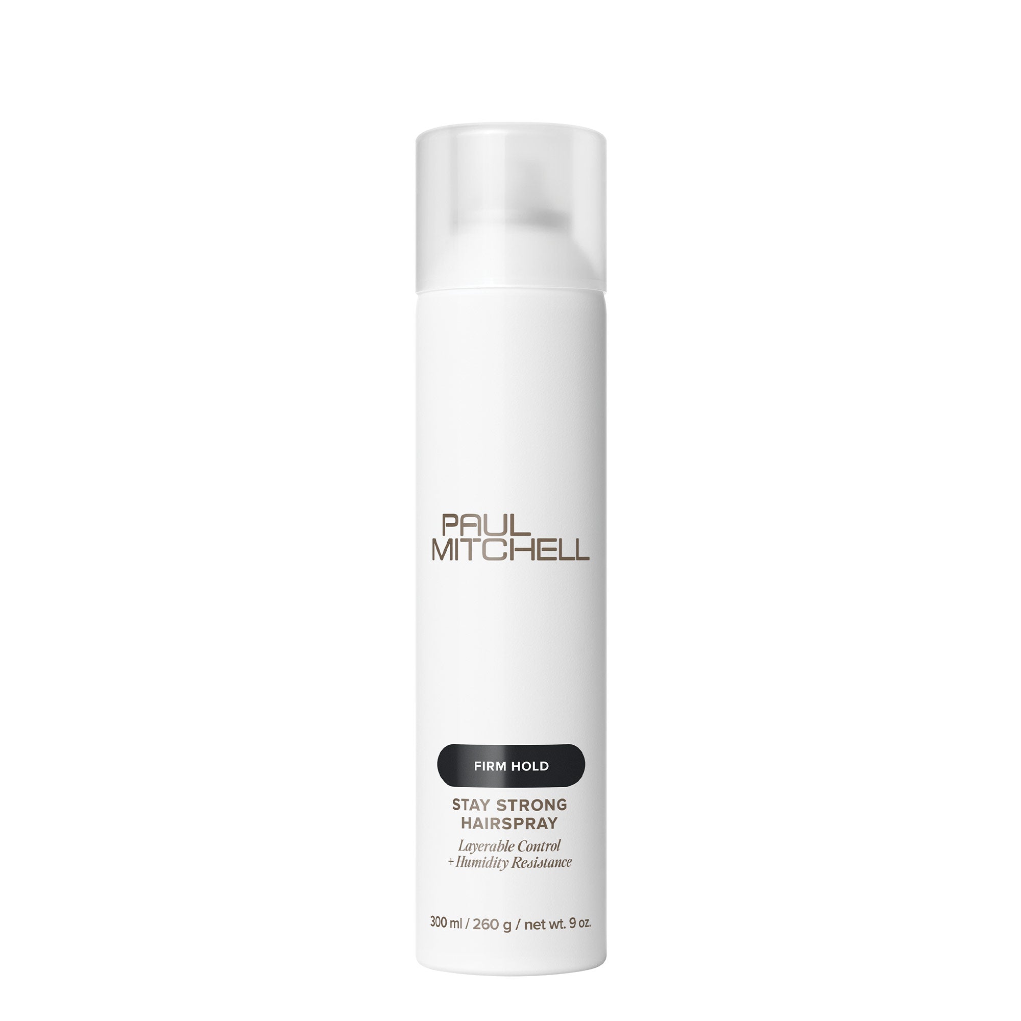 Paul Mitchell Stay Strong Hairspray is a fine-mist, strong-hold hairspray that allows you to layer a little or a lot.
