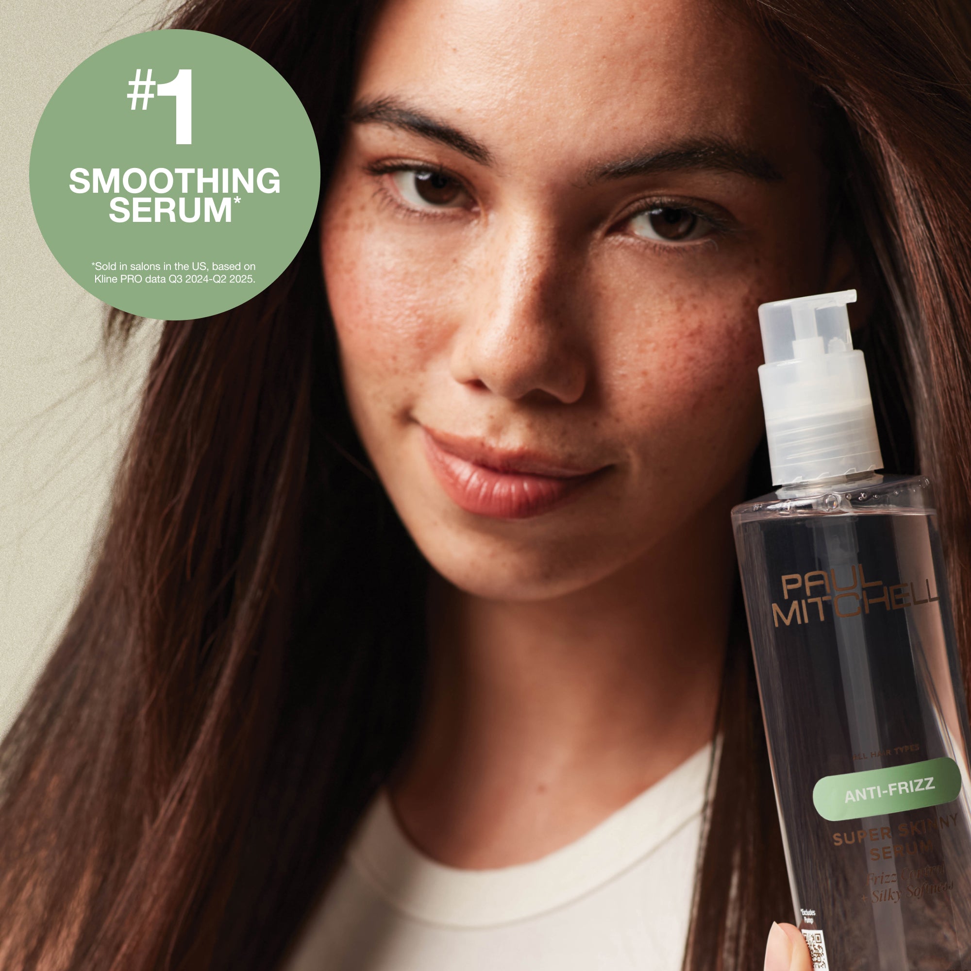 #1 Smoothing Serum sold in salons in the US, based on Kline PRO data Q3 2024-Q2 2025