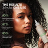 The results after just one use: 93% experienced smoother hair and sealed cuticles