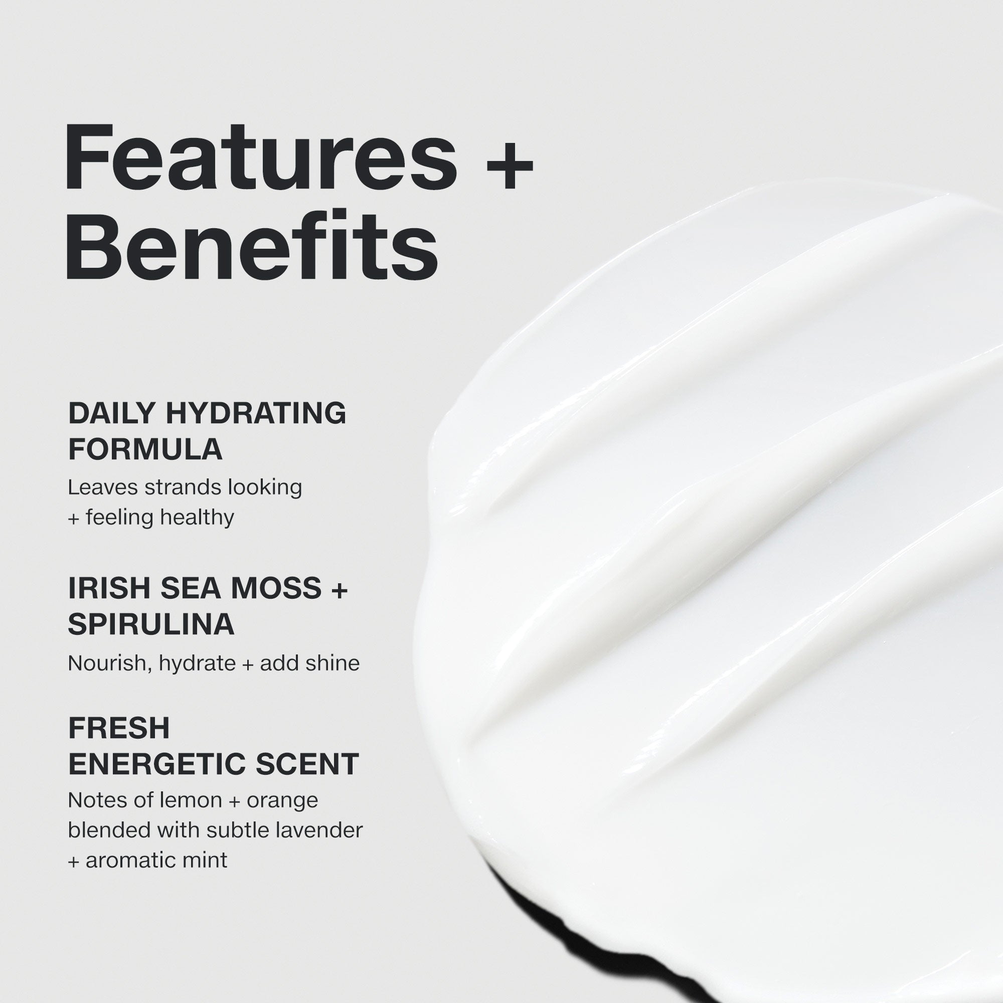 Paul Mitchell Sheer Hydration Conditioner: hydrating formula with Irish sea moss and spirulina and a fresh, energetic scent.