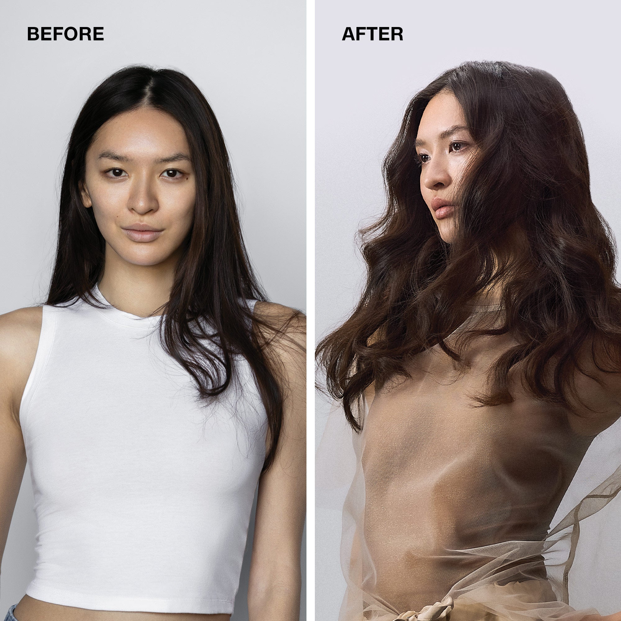 96% Saw Shinier, Smoother, <em>Less Frizzy Hair*</em>