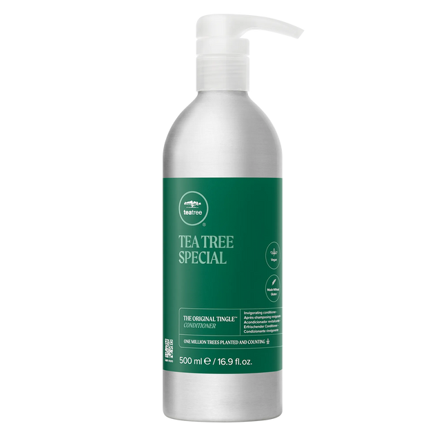 Reusable Aluminum Shampoo Bottle | Tea Tree | JPMS