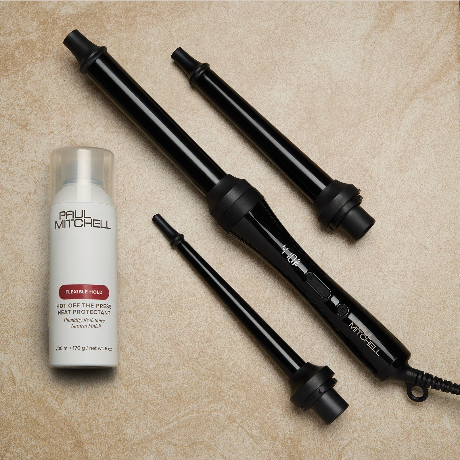 Paul Mitchell Unclipped 3-in-1 Ceramic Interchangeable Curling Wand