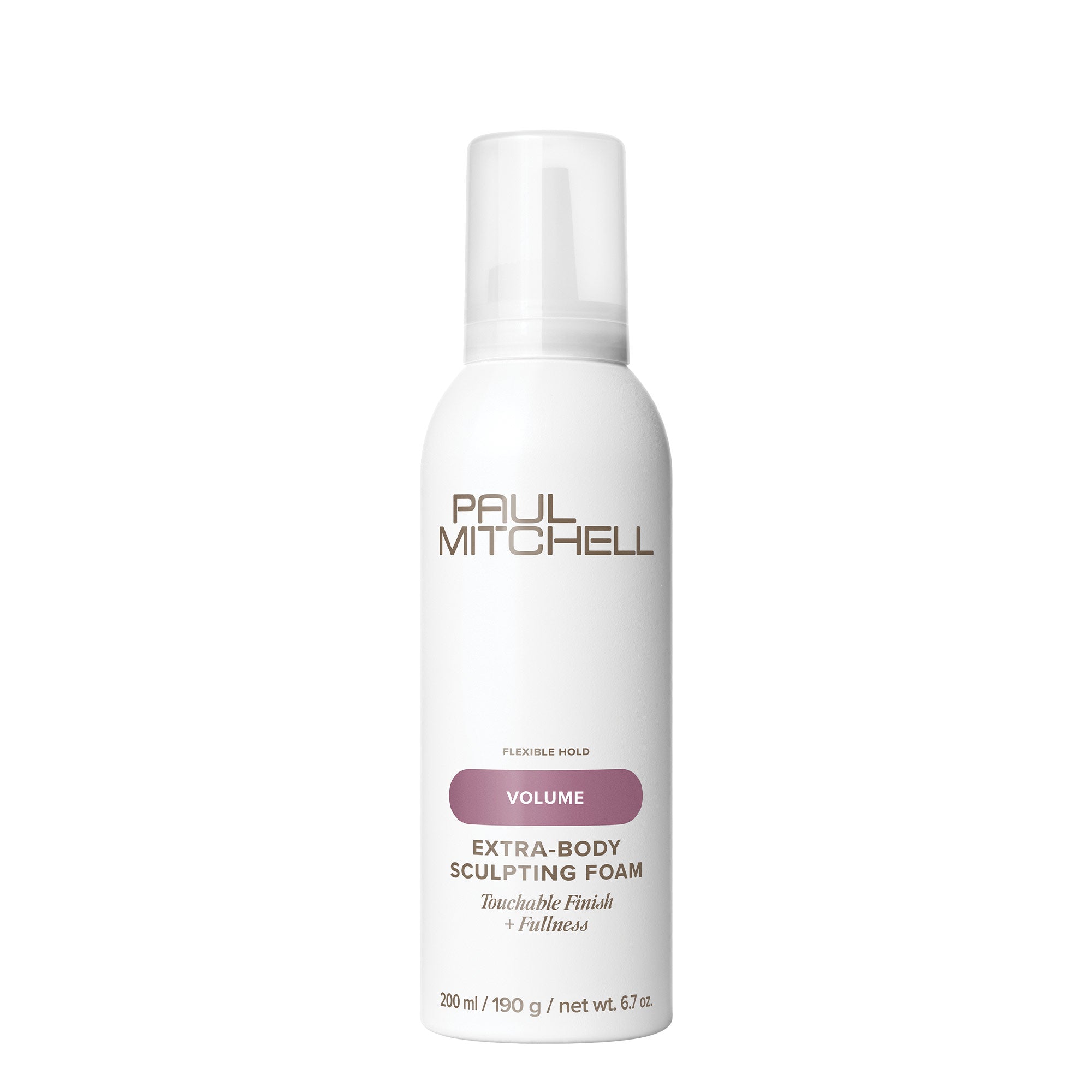 Paul Mitchell Extra-Body Sculpting Foam is a thickening mousse that creates lush volume, shine and bounce that lasts.