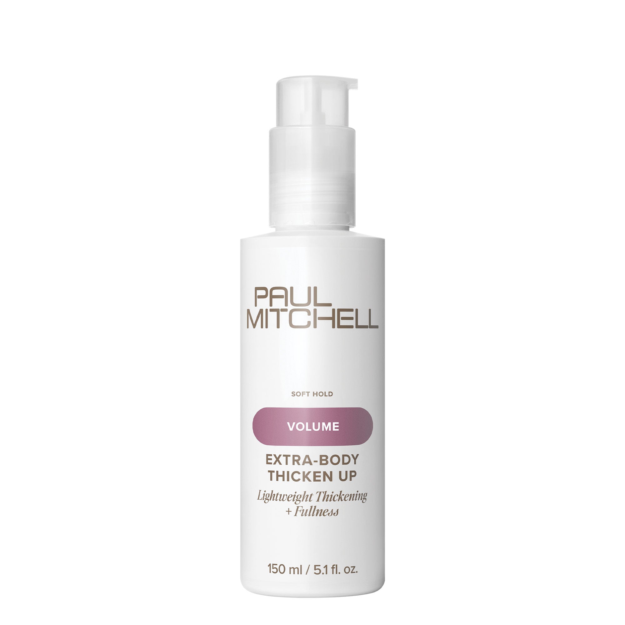 Paul Mitchell Extra-Body Thicken Up Styling Liquid is a styling liquid that creates voluminous looks with softness and shine.