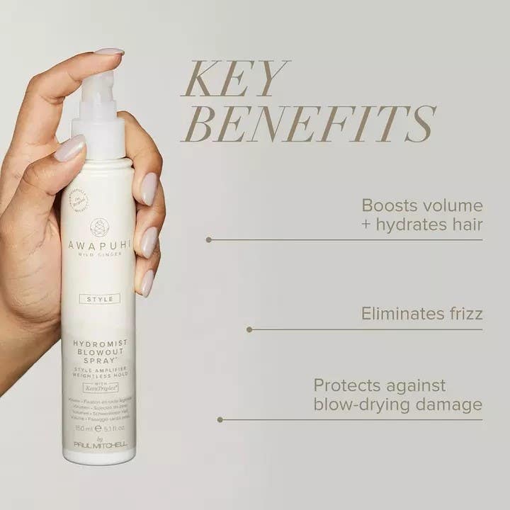 Hydromist Blowout Spray | Awapuhi Wild Ginger | JPMS