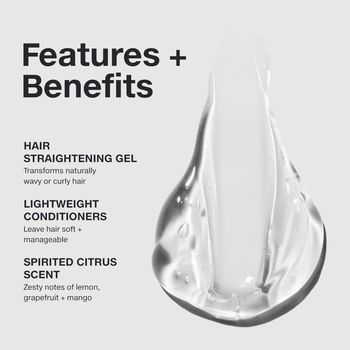 Paul Mitchell Straight Works Serum Gel: hair straightening gel