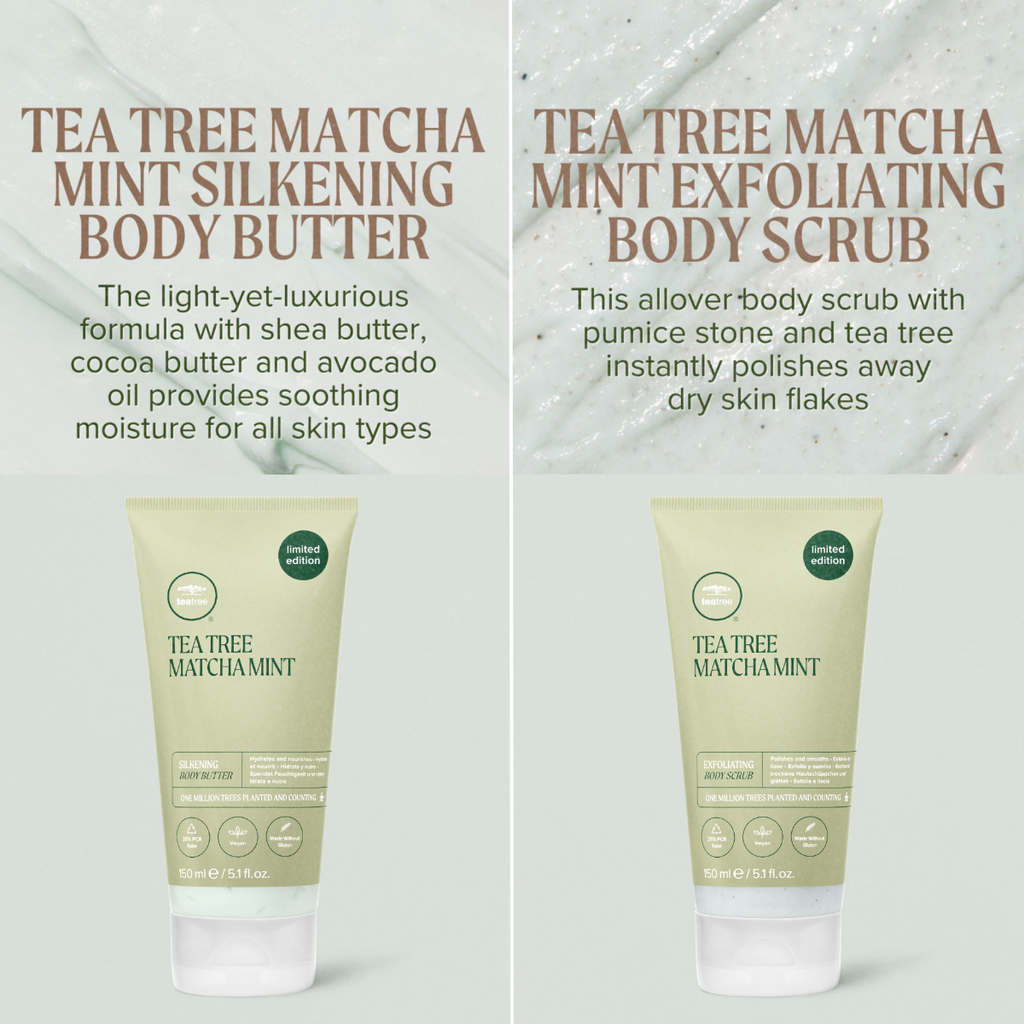 Matcha Mint Body Care Duo | Tea Tree | JPMS