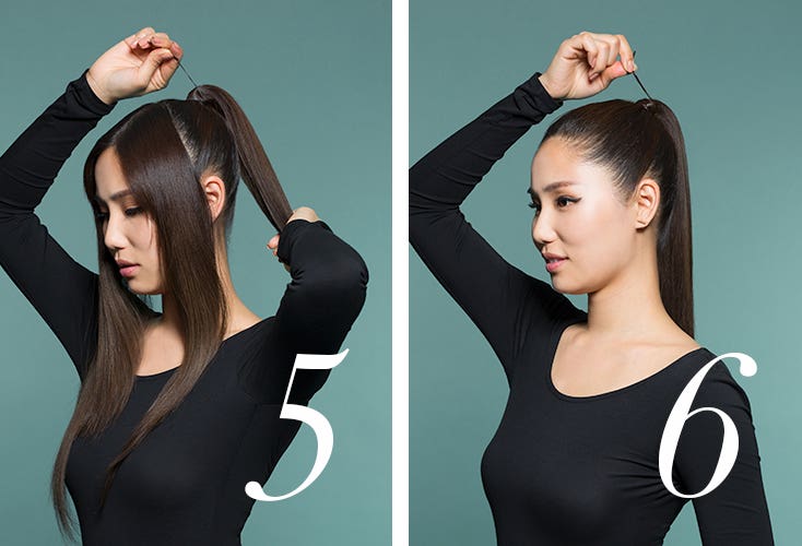 Runway Hair You Can Wear: Socialite Ponytail Step 5&6 of 7